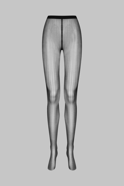Collant illusione a righe 30D - Legwear