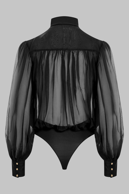 Body Chemise Col Lavallière - Inspiration Divine