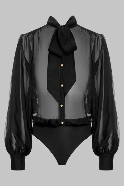 Body Chemise Col Lavallière - Inspiration Divine