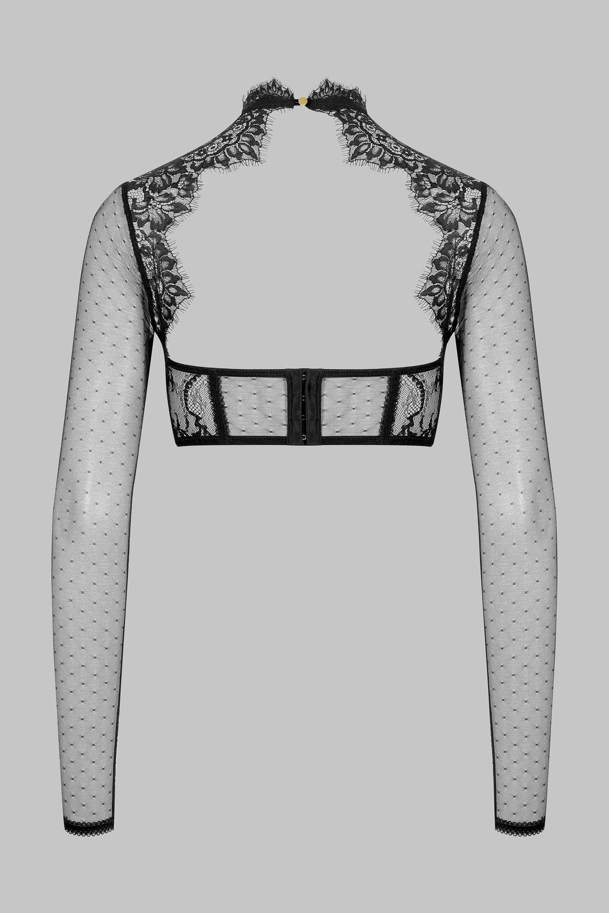 Top in pizzo a maniche lunghe - Inspiration Divine