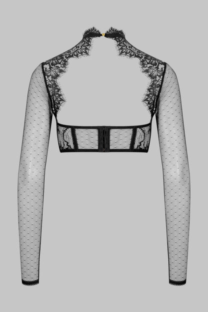 Top in pizzo a maniche lunghe - Inspiration Divine