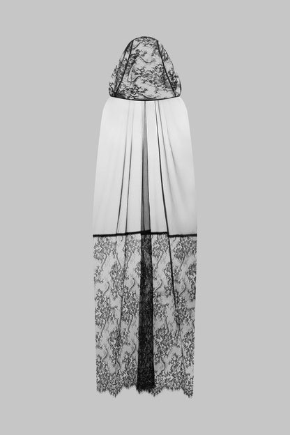 Transparenter Spitzenumhang - Inspiration Divine