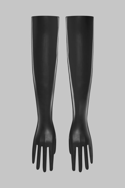 Opernhandschuhe aus Latex - Latex
