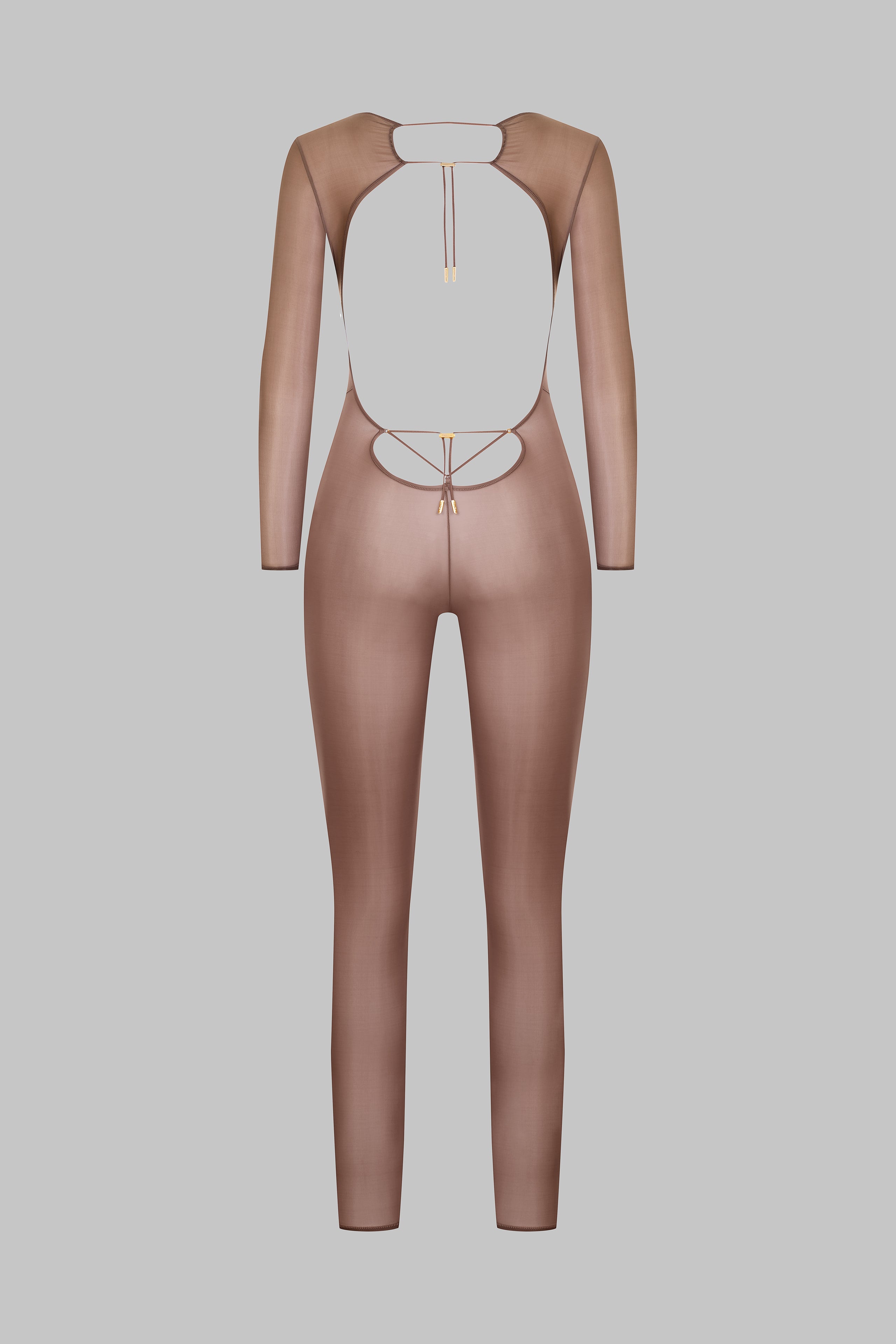 Catsuit schiena scopert maniche lunghe - French Kiss Light