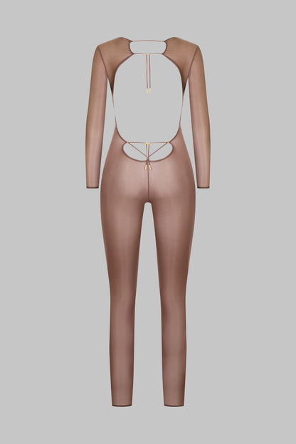Catsuit schiena scopert maniche lunghe - French Kiss Light