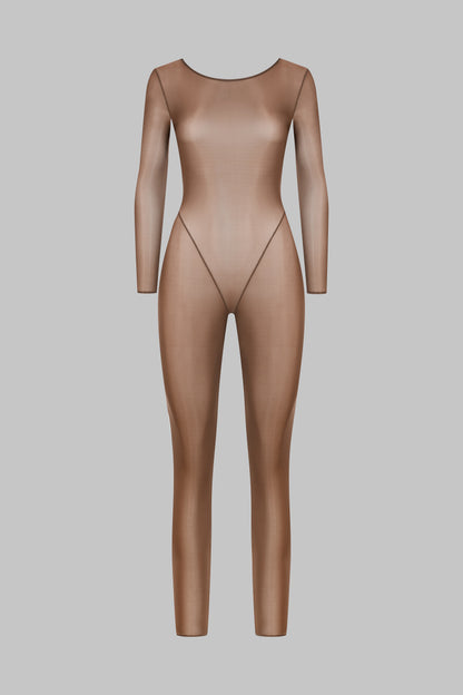 Catsuit schiena scopert maniche lunghe - French Kiss Light