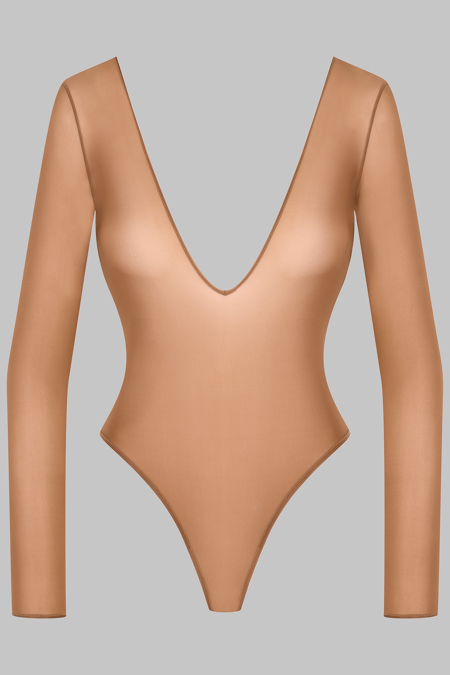 Body string schiena scoperta a maniche lunghe - French Kiss Light