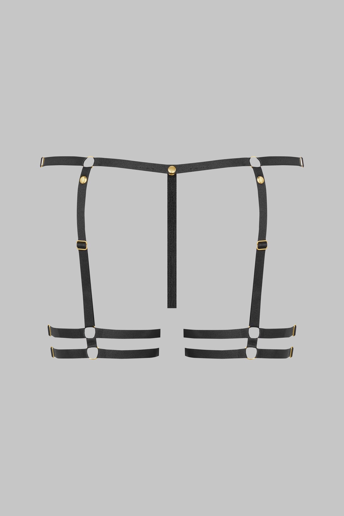 Mini thong with garters - Jeux Magnétiques