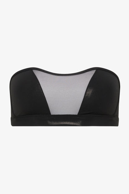 Bandeau bikini top - Minuit