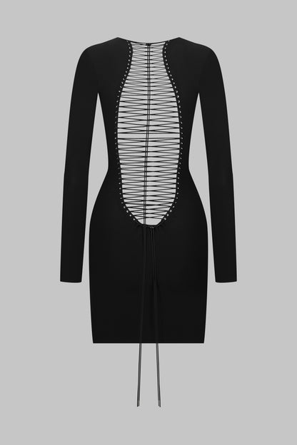 Robe courte dos nu - Nuit Infinie