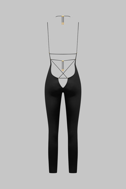 Catsuit con spalline aperte sul retro - French Kiss