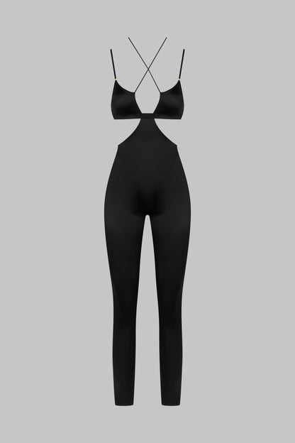 Strappy Jumpsuit - French Kiss