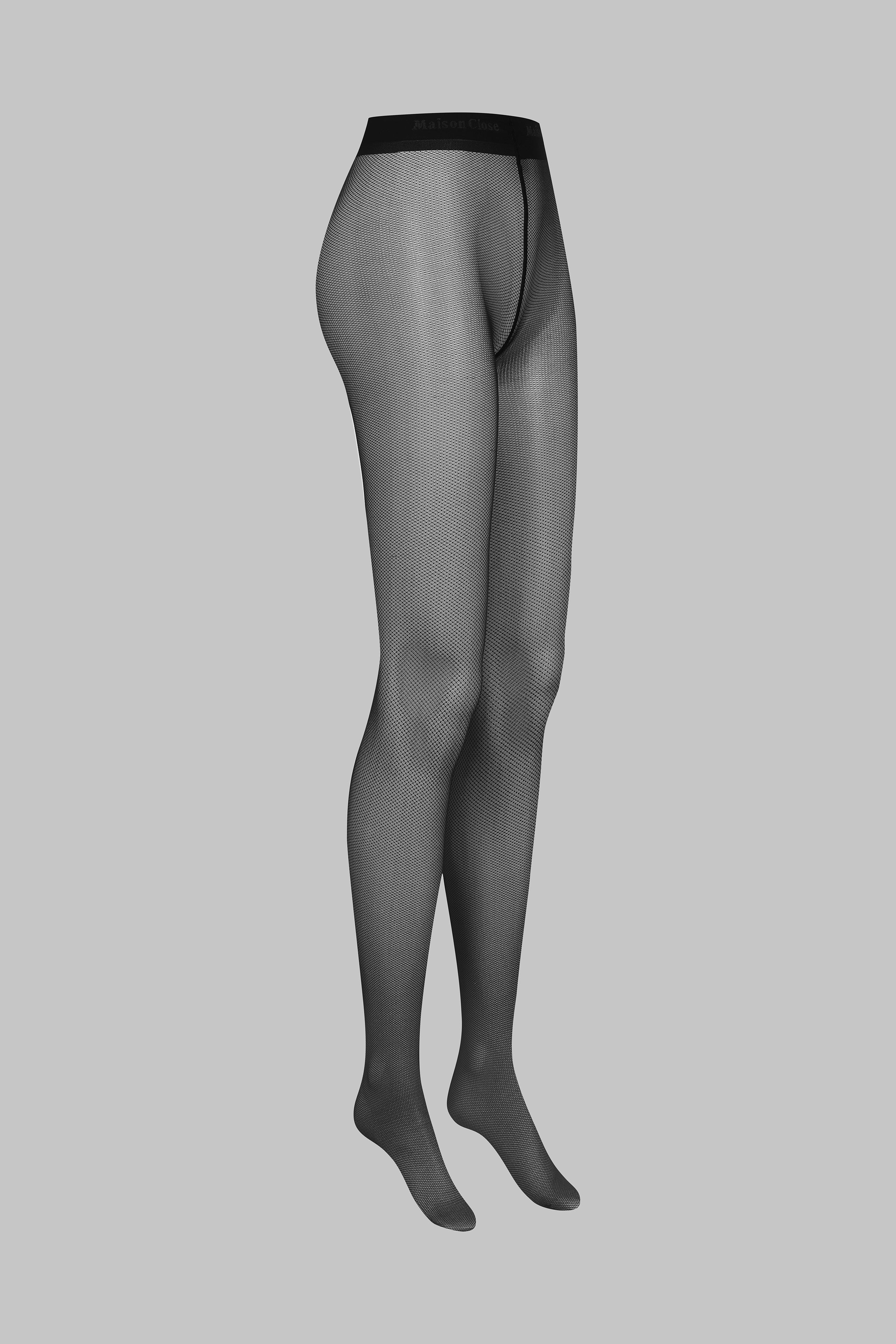 Collant illusion résille Signature couture 25D - Legwear