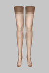 Nylonstrümpfe 15D - Braun - Legwear