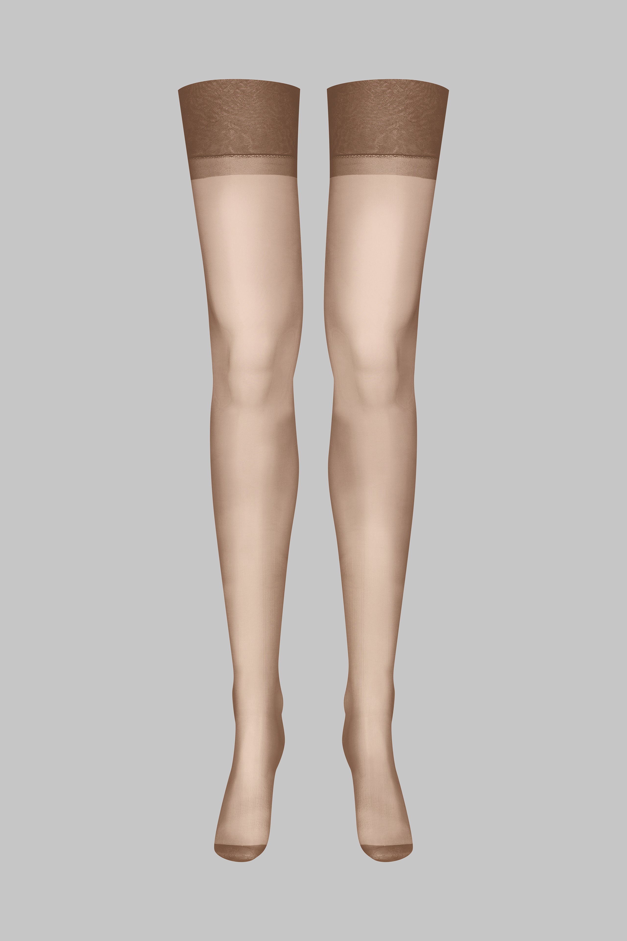 Bas nylon 15D - Marron - Legwear