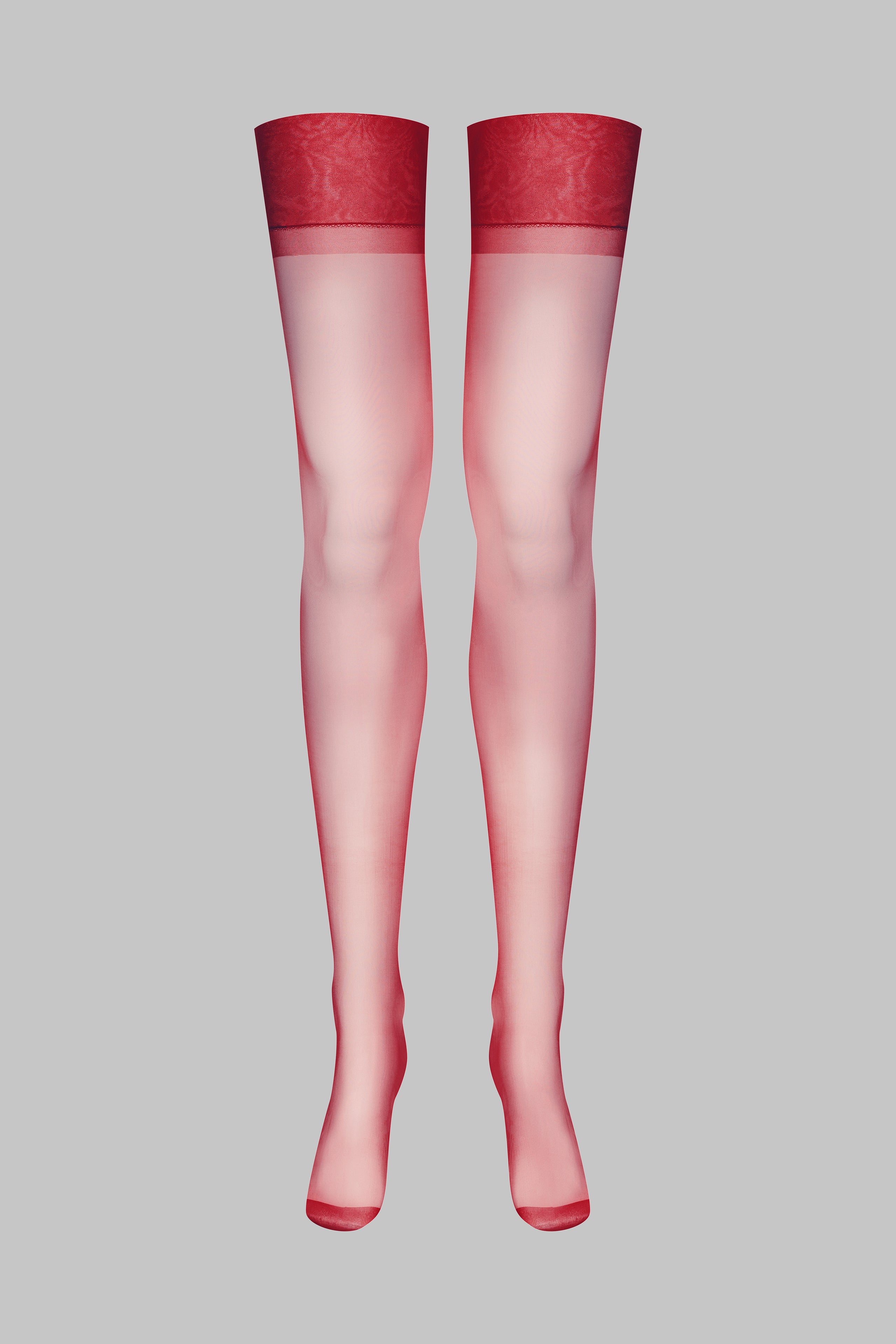 Nylonstrümpfe 15D - Bordeaux - Legwear