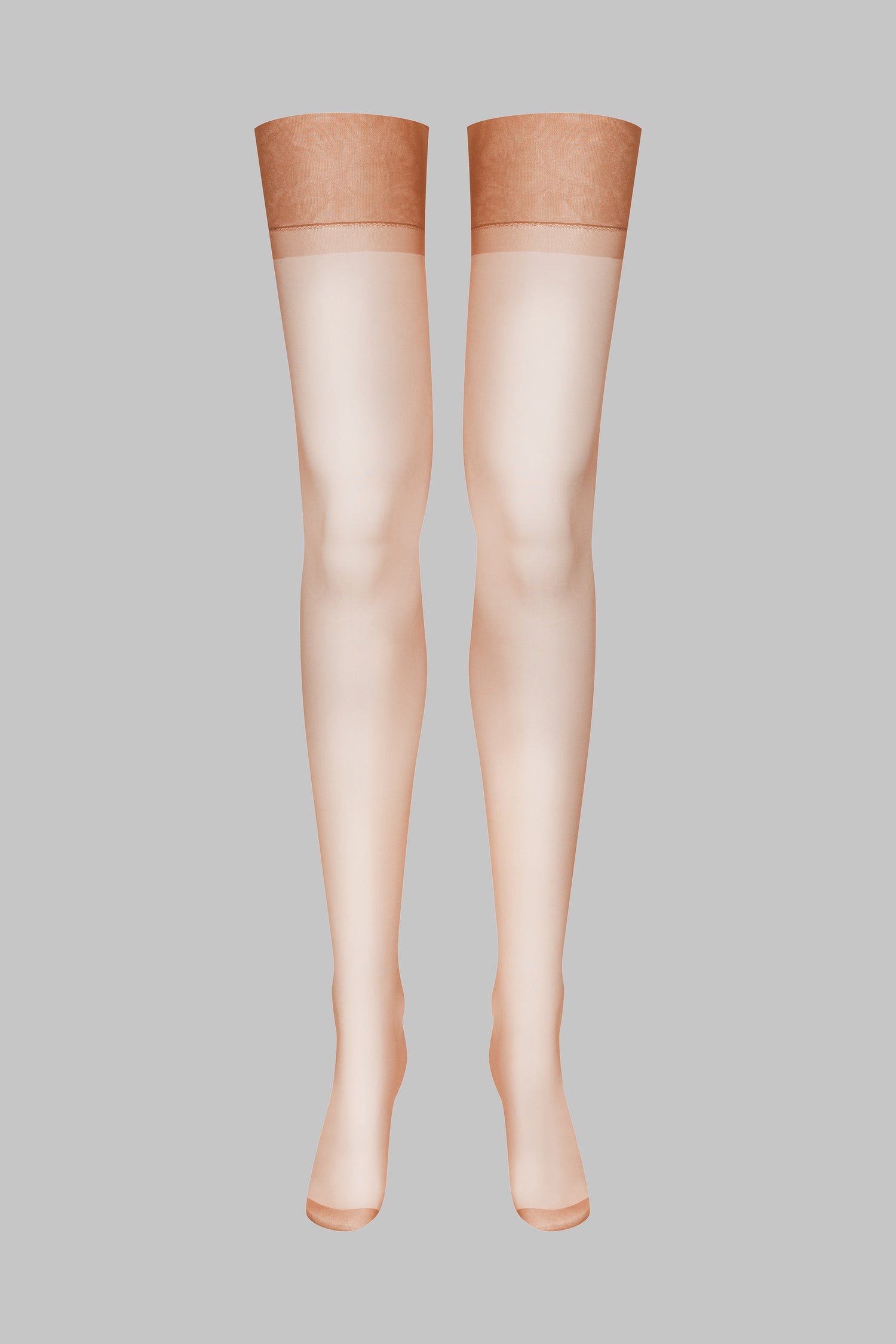 Calze velate in nylon - Caramello - Legwear