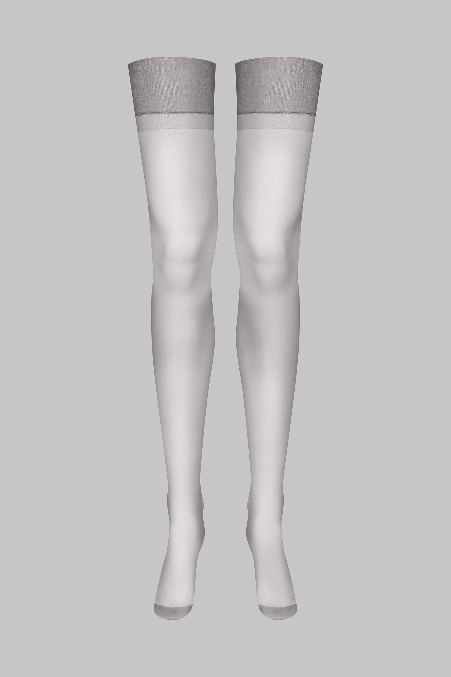 Calze velate in nylon - Grigio - Legwear