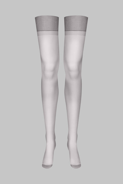 Bas nylon 15D - Gris - Legwear