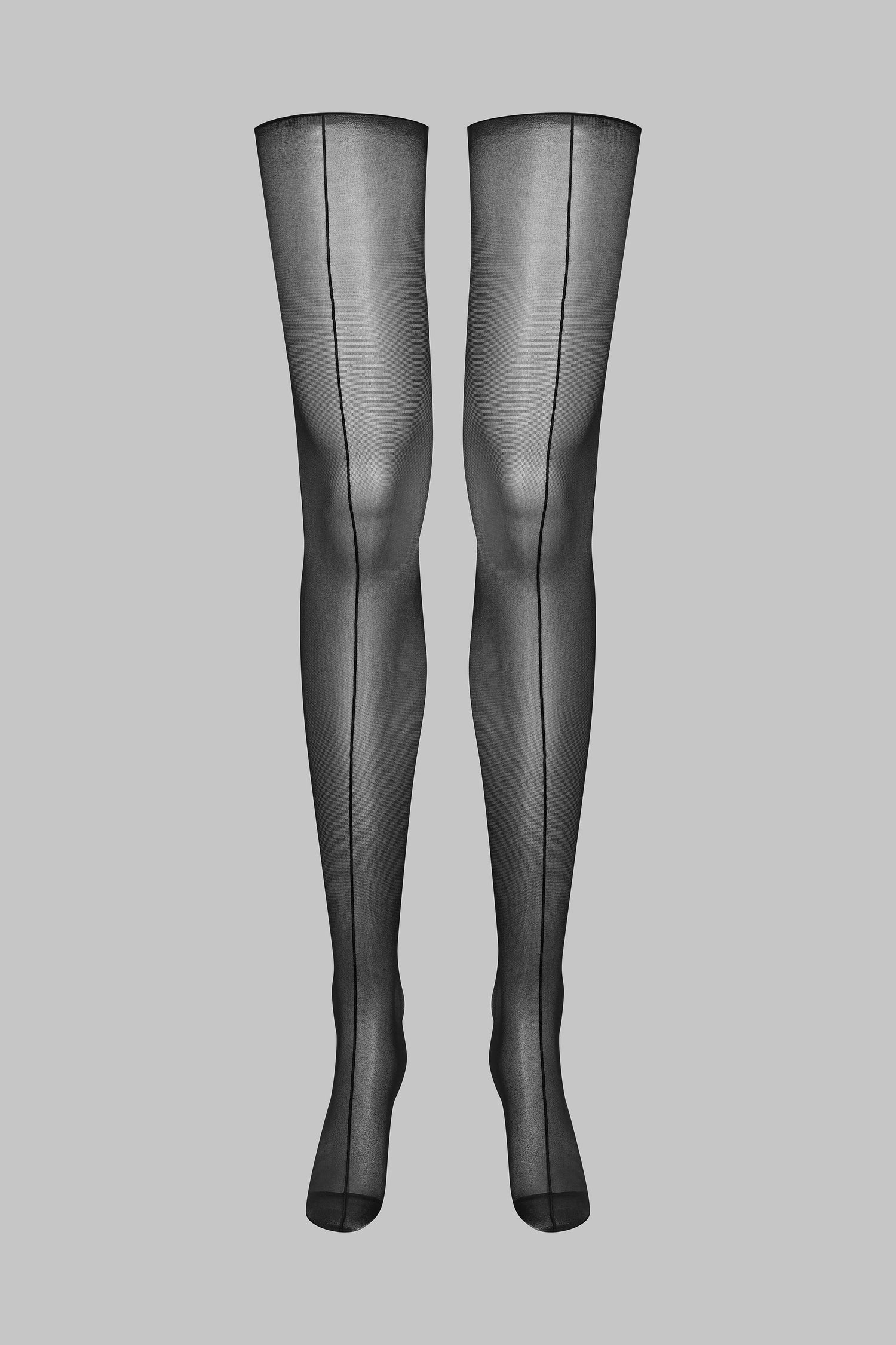 Calze con 2 righe con orli tagliati arrotolati - 20D - Legwear
