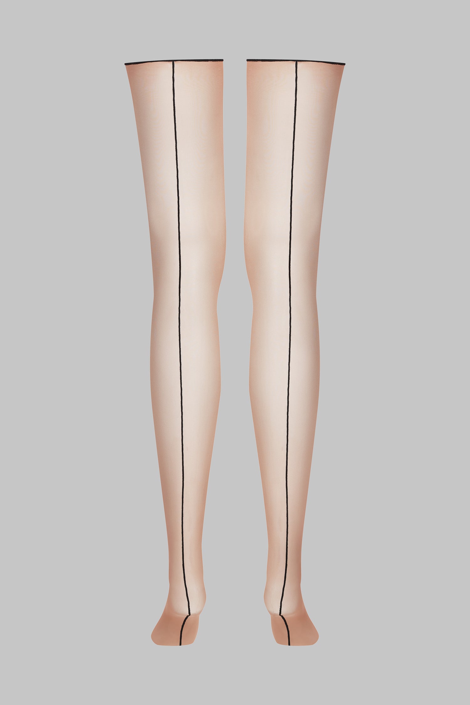 Calze con cucitura con orli tagliati arrotolati - 20D - Legwear