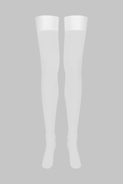 Bas nylon 15D - Blanc - Legwear