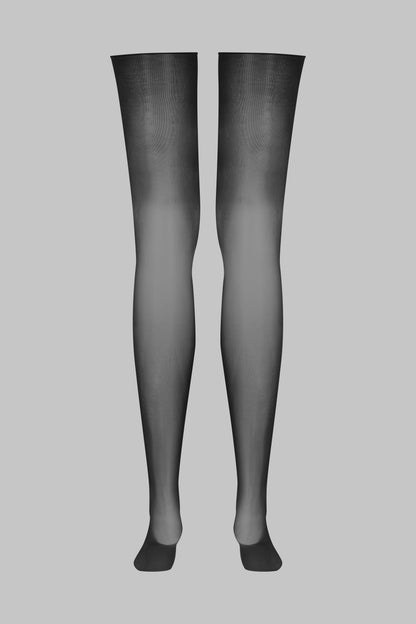 Calze effetto brillante 20D - Nero - Legwear