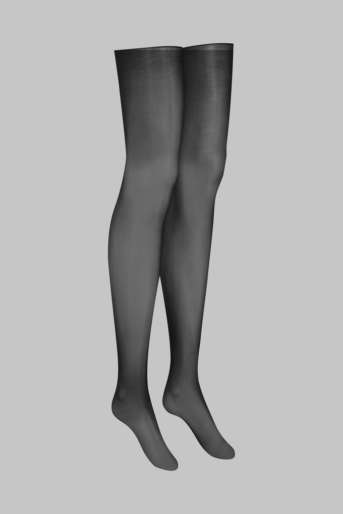 Calze effetto brillante 20D - Nero - Legwear