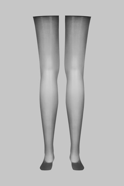Calze effetto brillante 20D - Fumo - Legwear