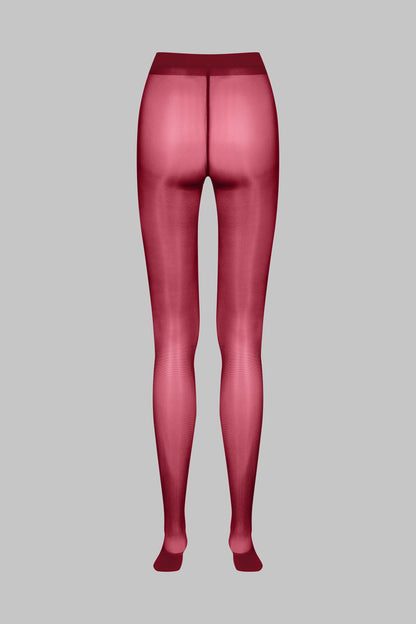 Collant Obsession 40D - Bordeaux - LEGWEAR