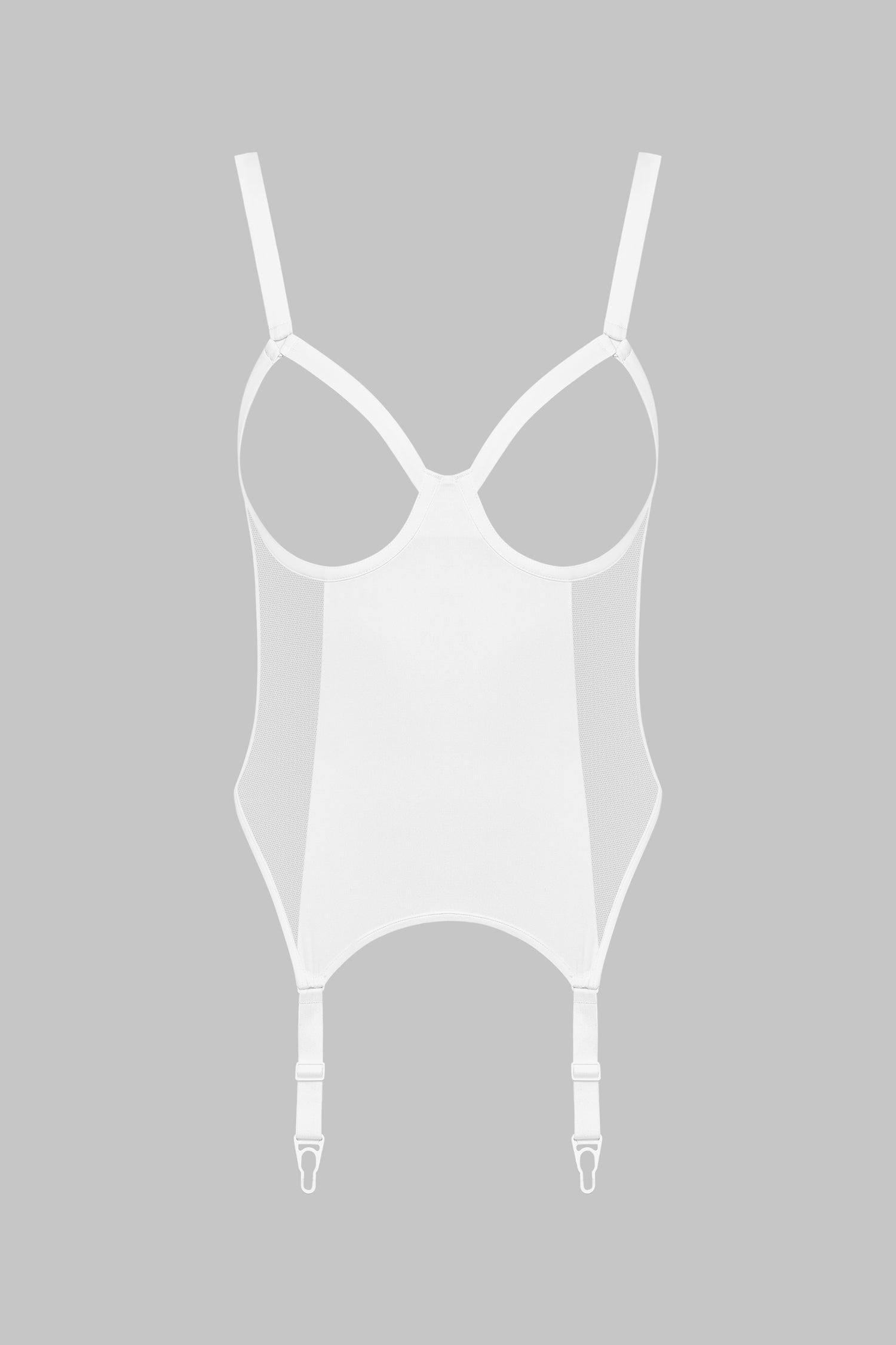 Tuta con Spalline e Reggicalze - Pure Tentation