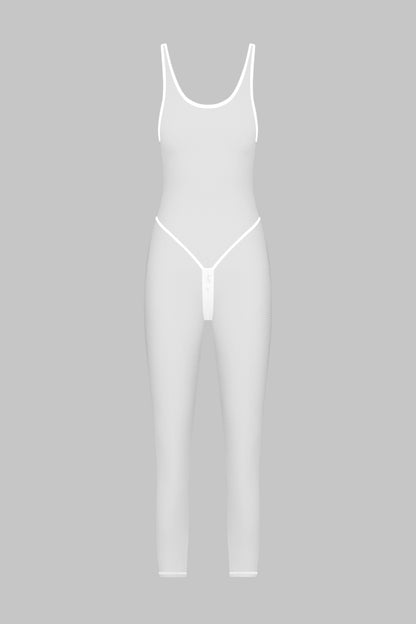 Öffnbarer Träger-Catsuit - Pure Tentation