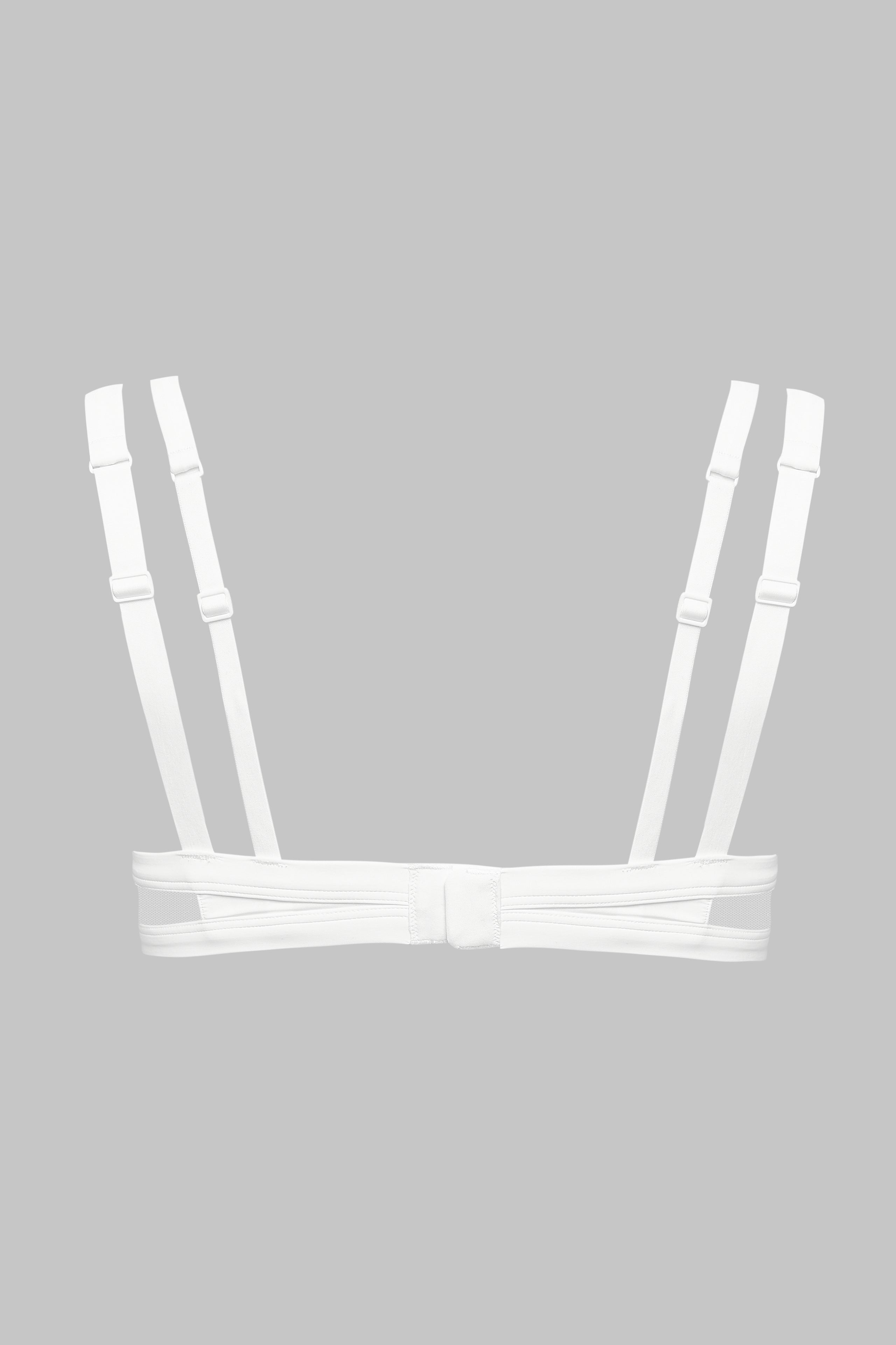 Balconette-BH mit Harness - Pure Tentation