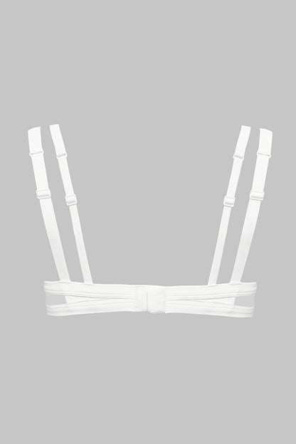 Balconette-BH mit Harness - Pure Tentation