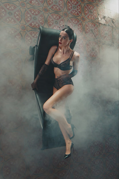 High Waisted Panties with Harness - Inspiration Divine