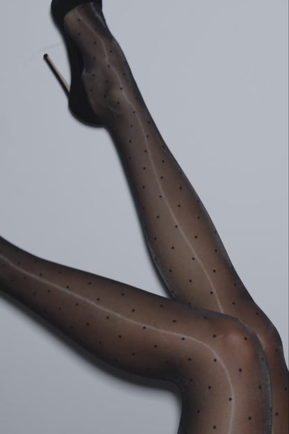 Collant glacé plumetis 15D - Legwear