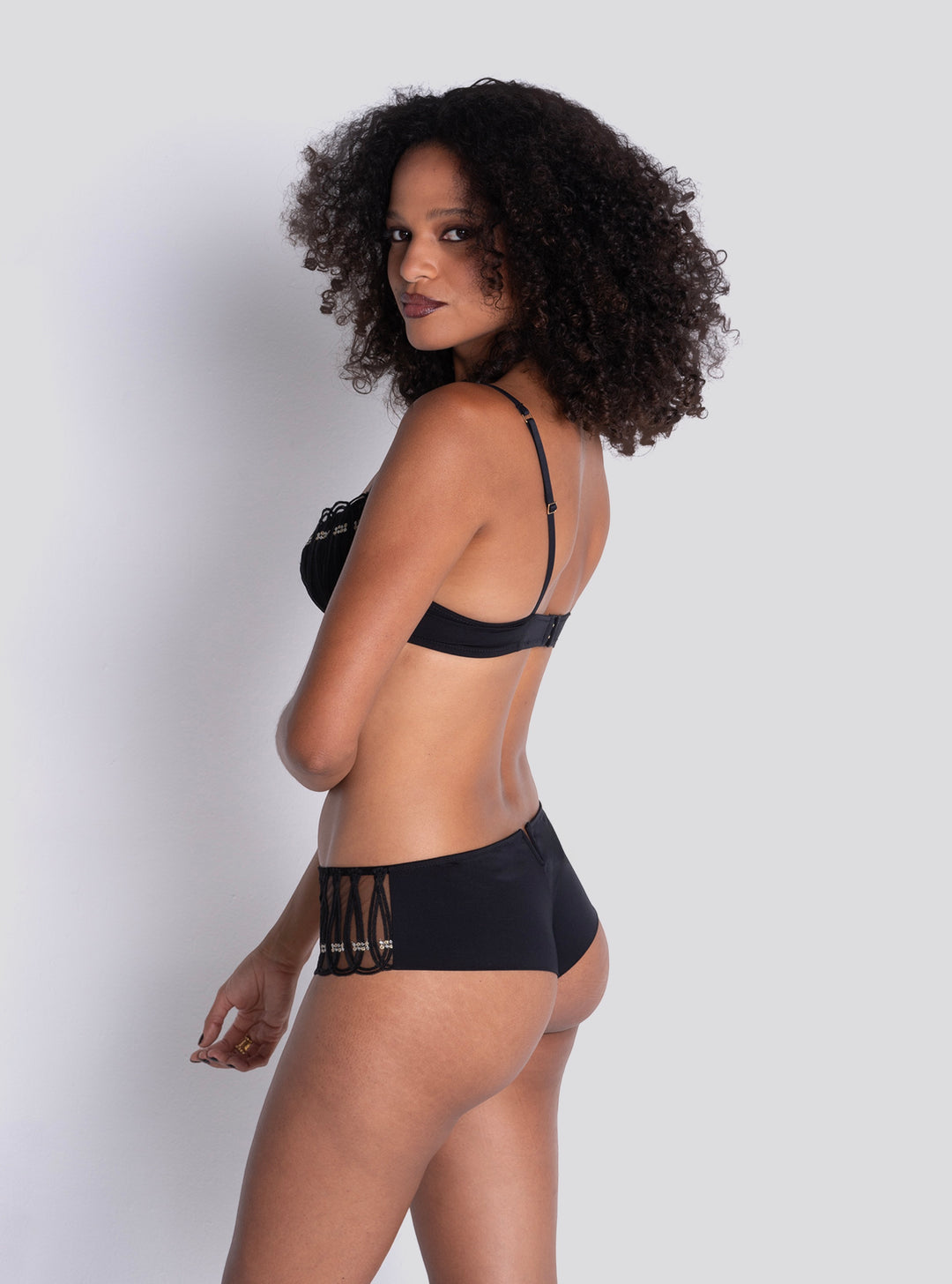 Tanga Cléopâtre Noir