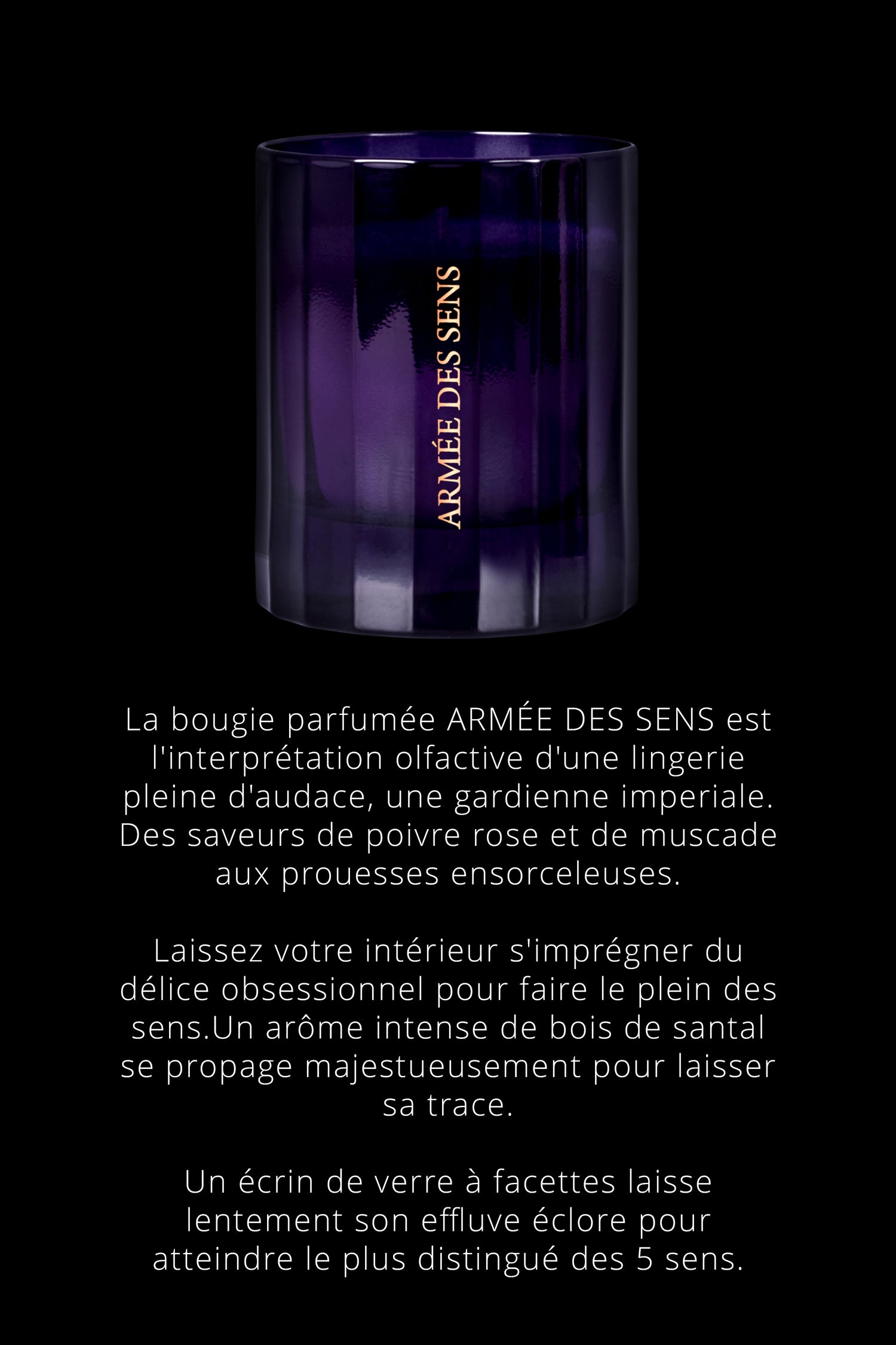 Duftkerze Orientalische note - Armée des Sens