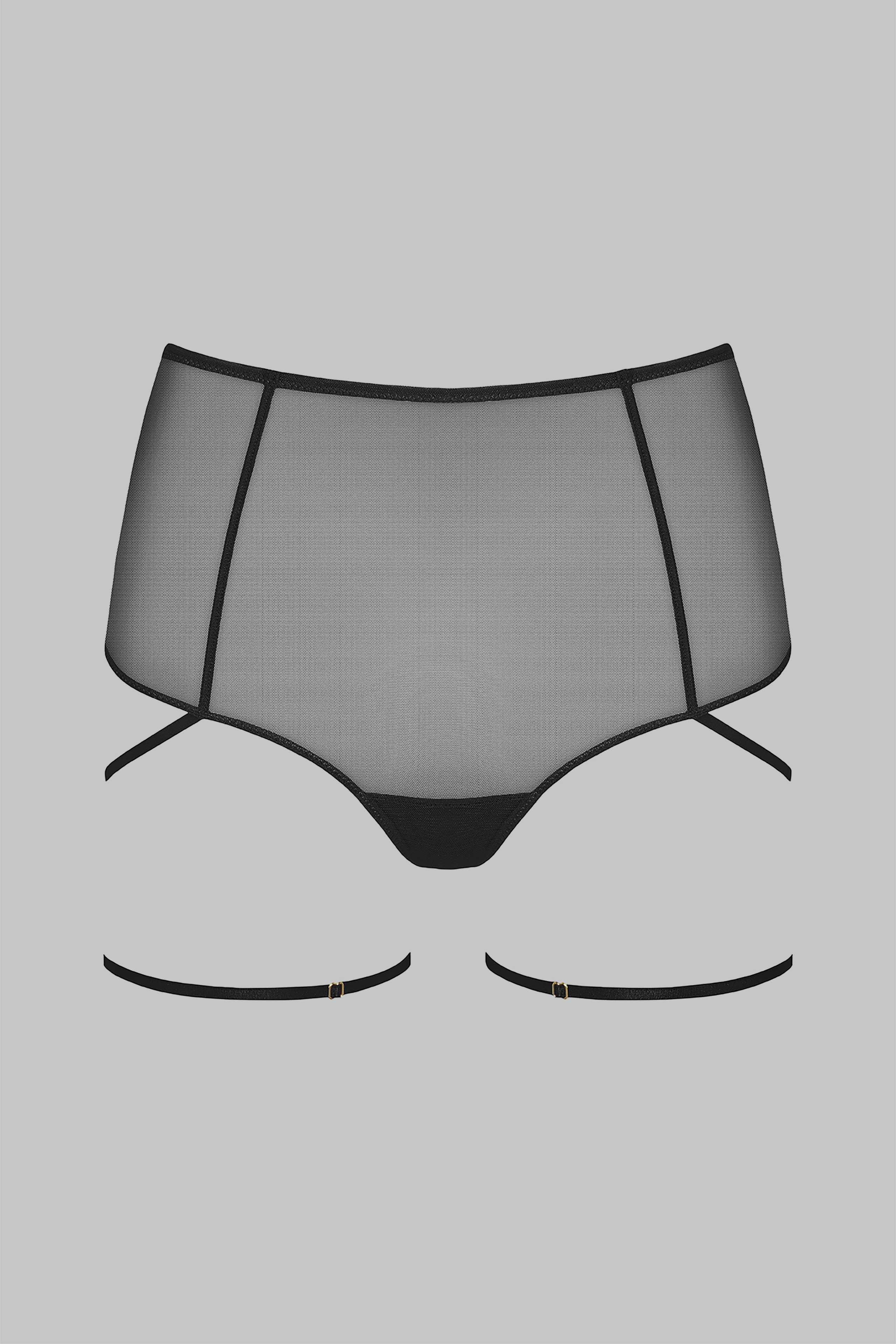 Tanga mit hohem Bund - L&