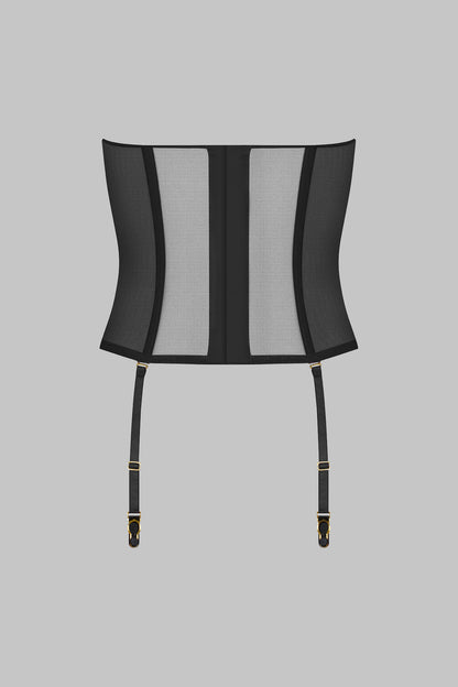 Corset bustier porte-jarretelles - L&