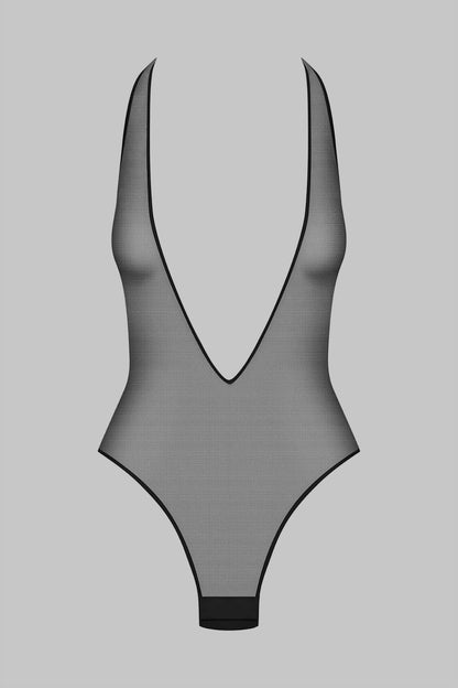 String-Body mit V-Ausschnitt - L&