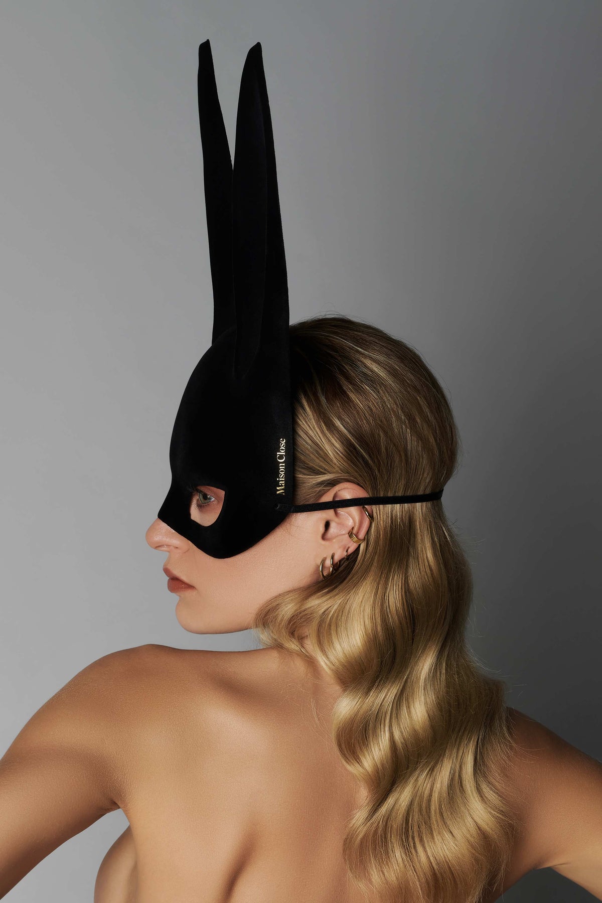 Mask - Rabbit with pompom - Les Fétiches